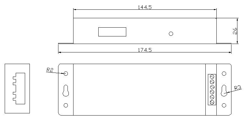 DMX to SPI decoder  DMX to SPI decoder