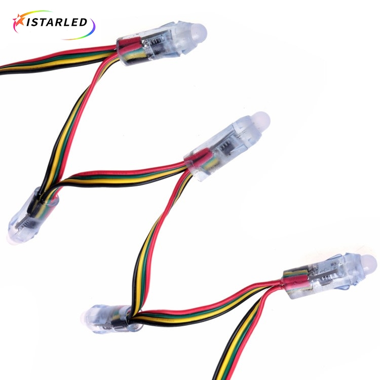 12mm 5v WS2818 pixel Christmas led string light