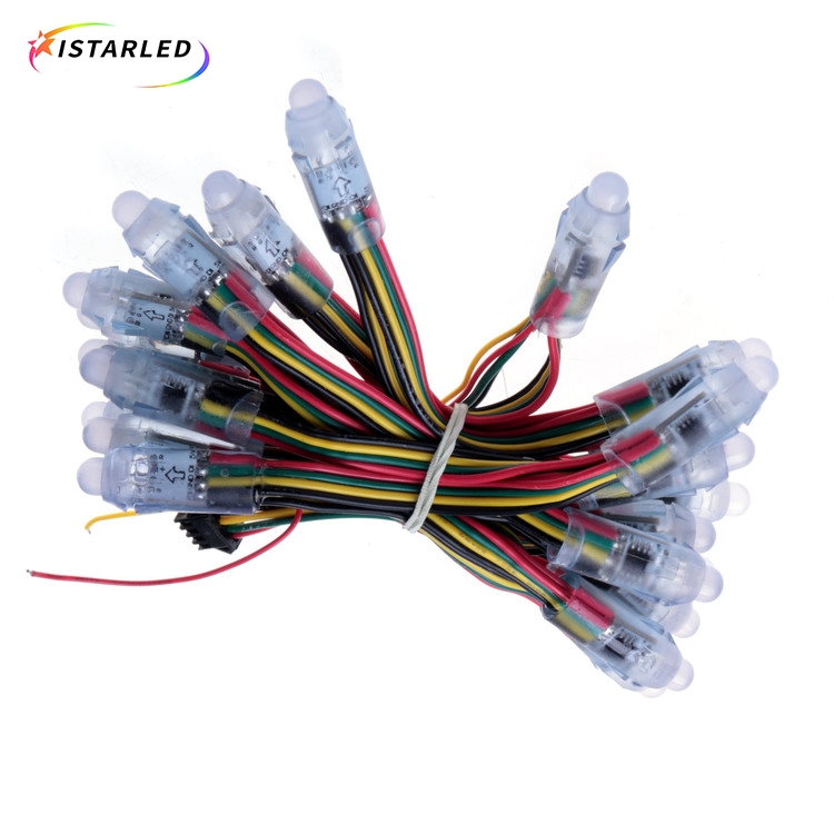 5V 12mm WS2818 dream color addressable pixel Christmas rgb led string light