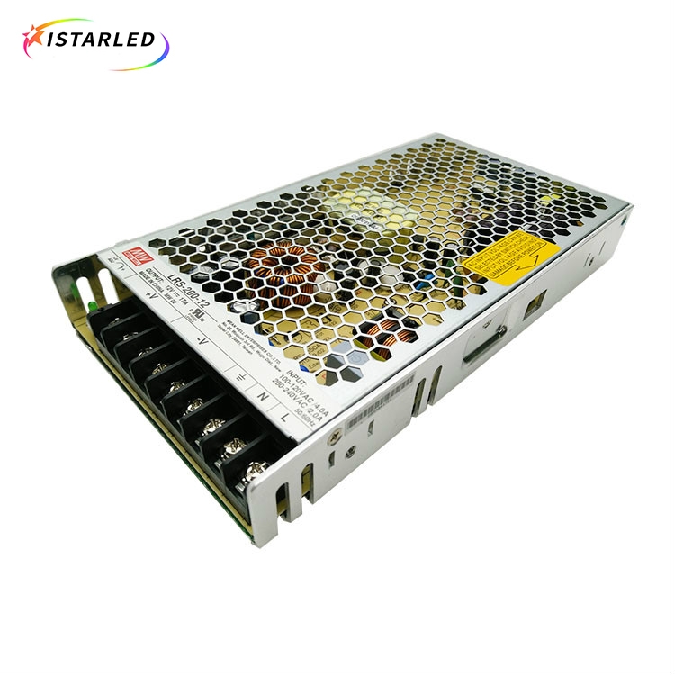 Meanwell  non-waterproof   LRS-200-5/12/24V