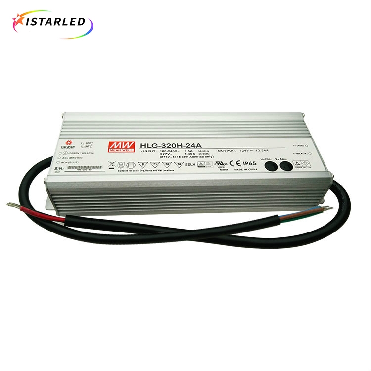 Meanwell waterproof 12v 24v 320w led power supply