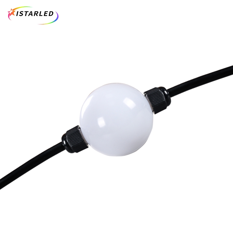 360degree 50mm 3D SPI Pixel RGB LED Ball Light