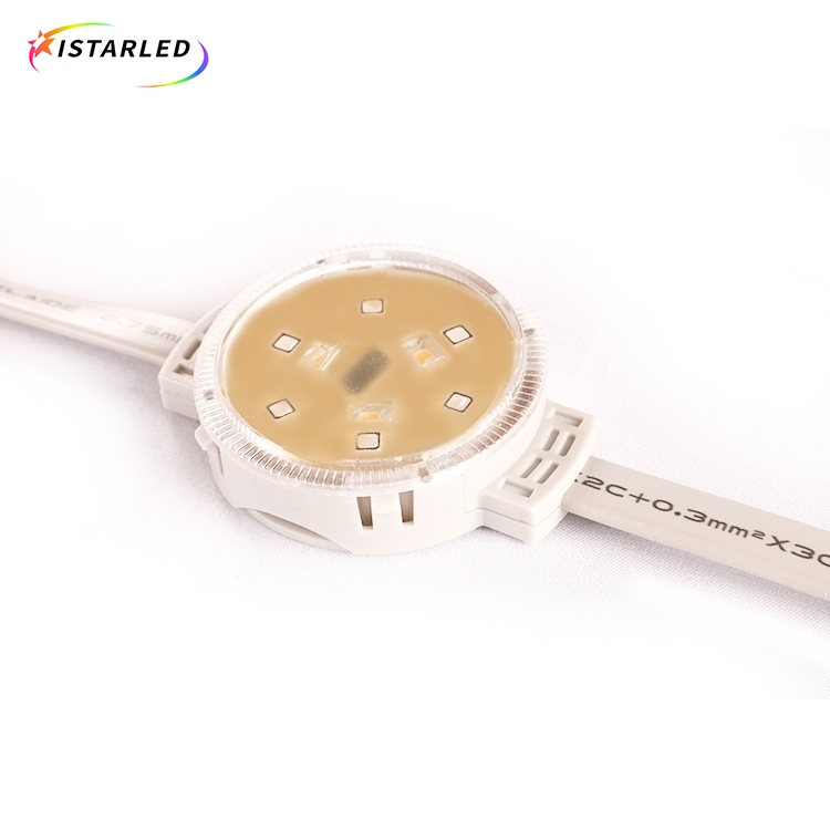 50mm DMX RGBW pixel led string light