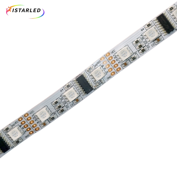 12V dmx 60led 20pixels rgb digital led strip