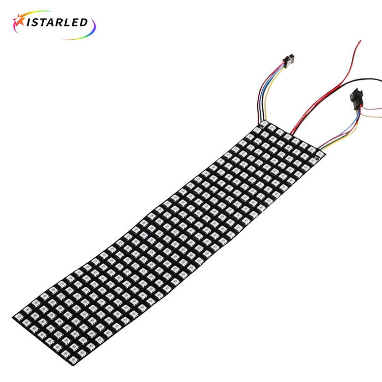 Flexible APA102C SK9822 8x32 256 RGB LED Matrix