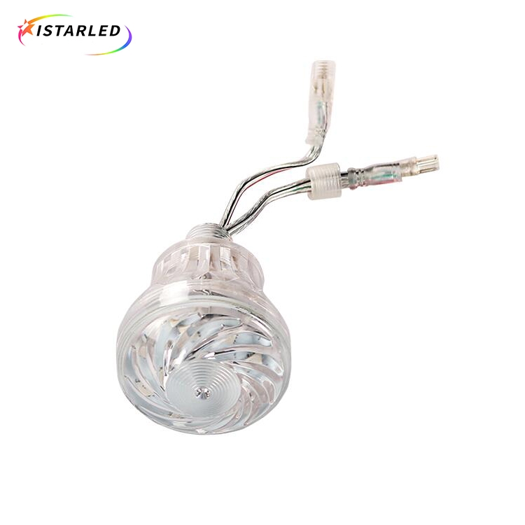 60mm 18leds 360degree cabochon amusement led pixel light