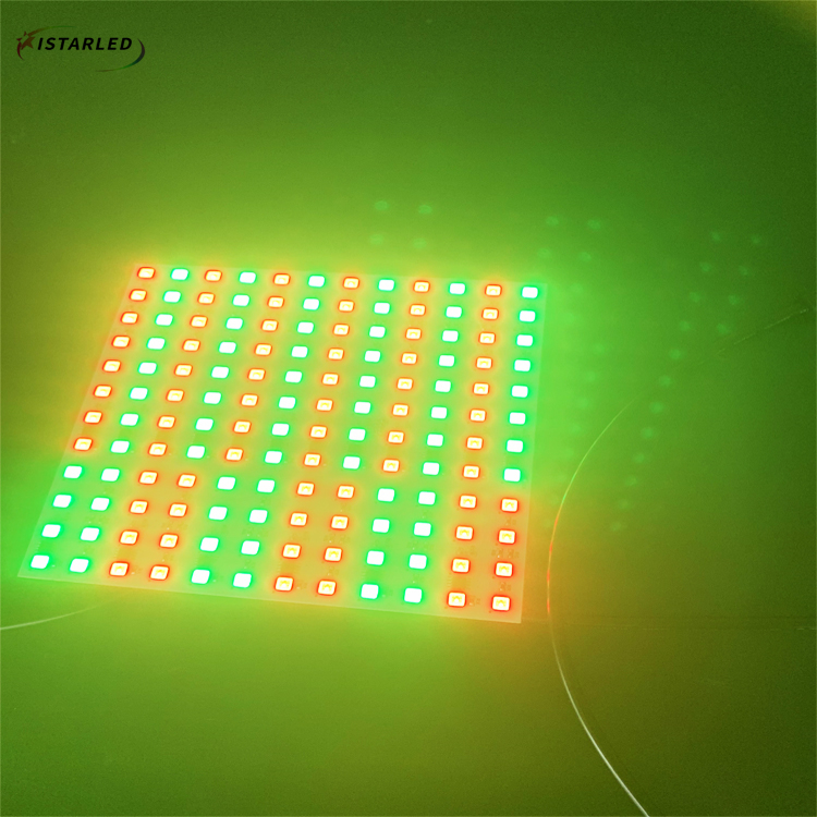 16X16CM 144LED SMD5054 RGB UCS2903 pixel led Rigid panels