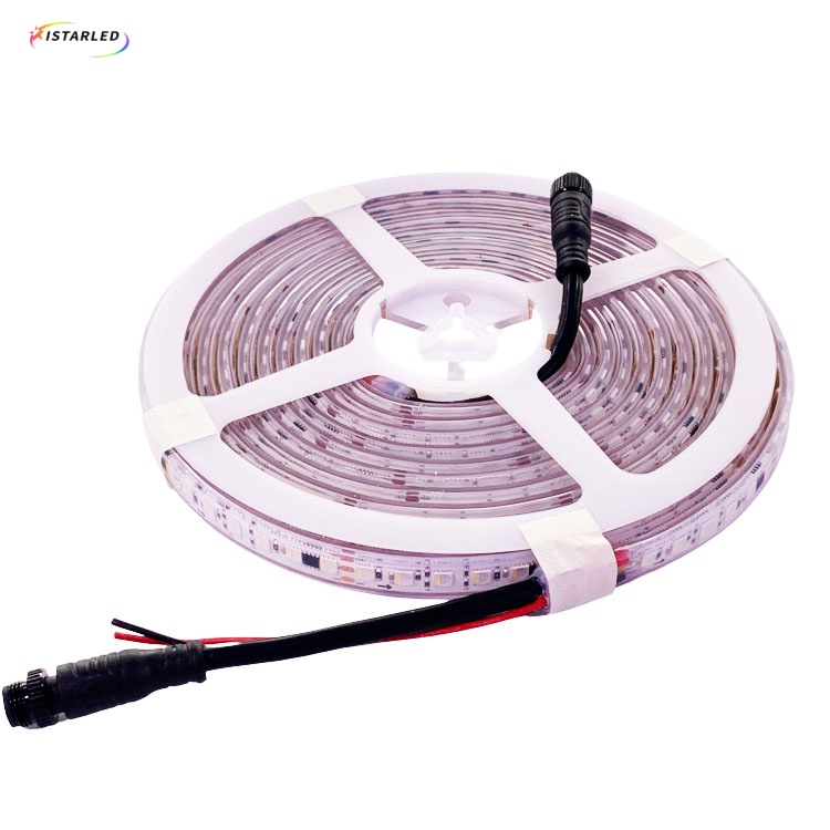 16bits high grey level UCS8904 96leds RGBW 24V strip light