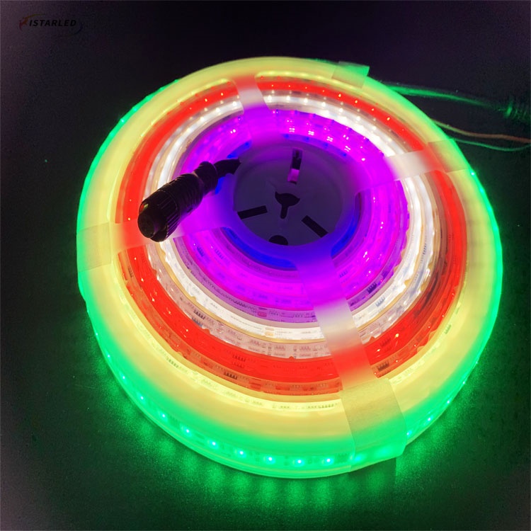 16bits high grey level UCS8904 96leds RGBW 24V strip light