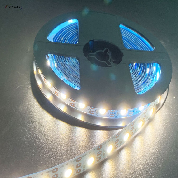 12V Addressable WWA White 60led 60pixel strips with RA>90